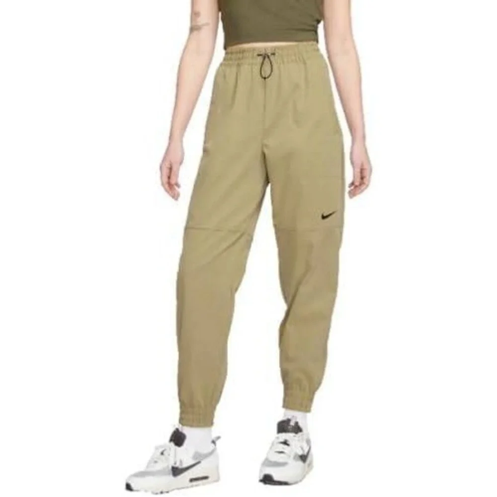 NWT Nike Women's Sportswear Swoosh Woven Pants - Neutral Olive (XX-Large)